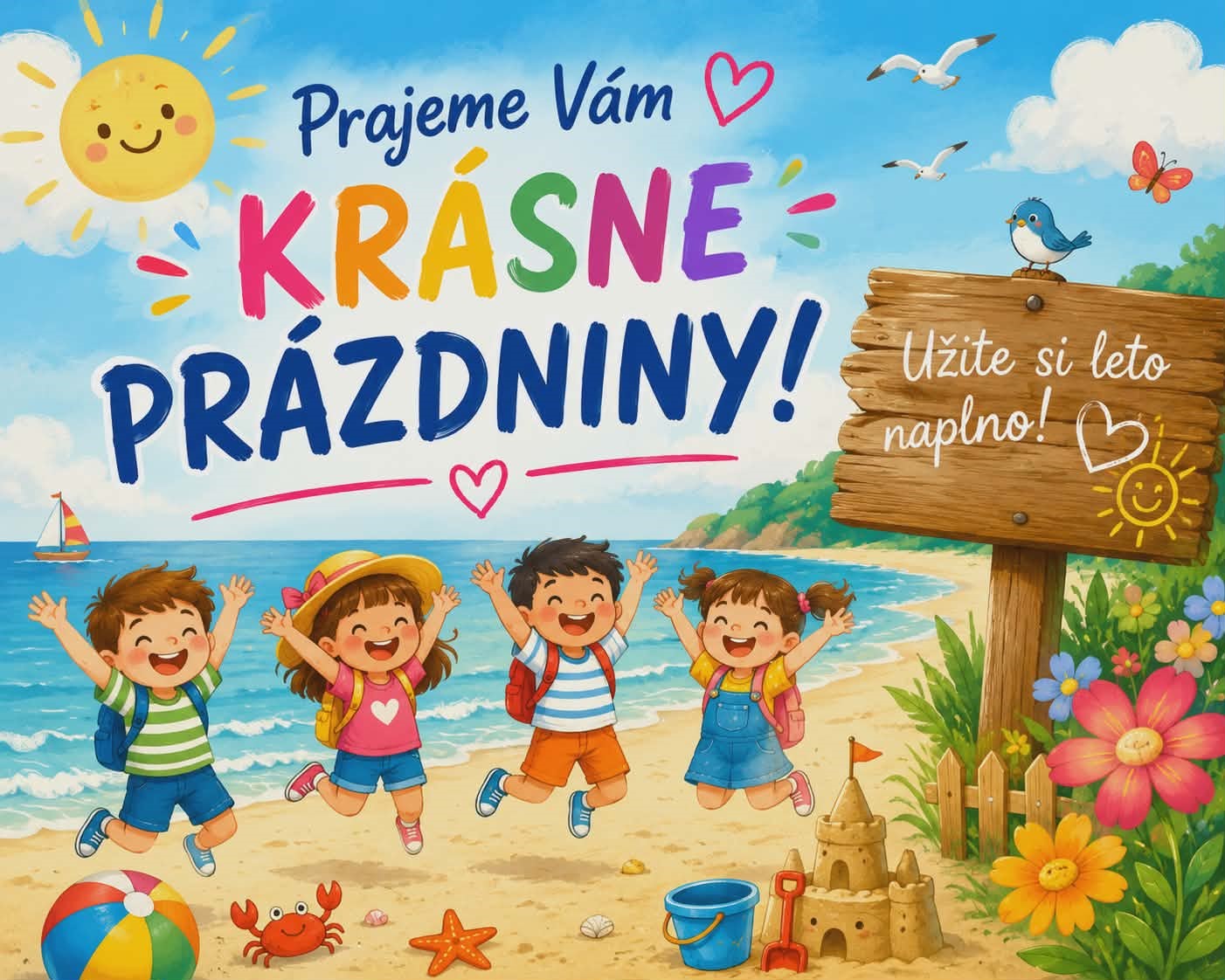 Hurá na prázdniny